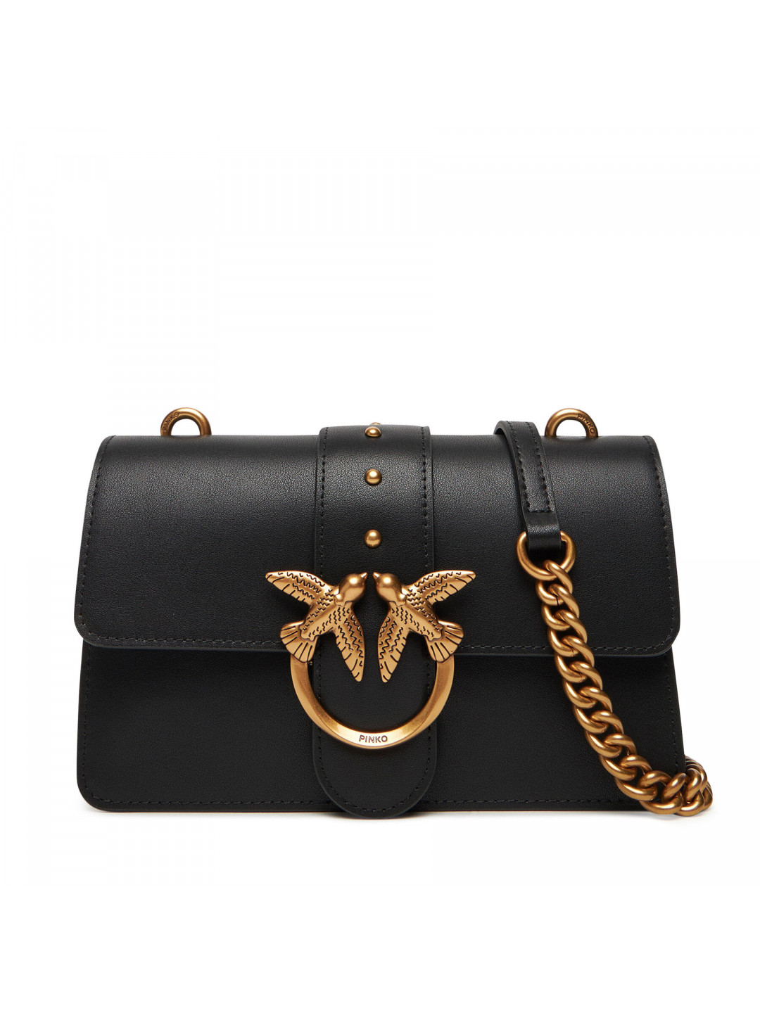 Kabelka PINKO Love One Mini ST CL Al 25-26 PLTT 105856 A0F1 Černá